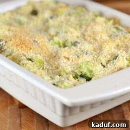 Cheesy Broccoli and Rice Casserole