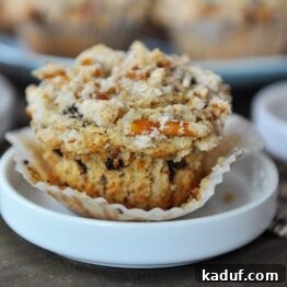Pretzel Chocolate Chip Muffins