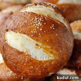 Amazing Soft Pretzel Rolls recipe image