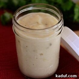 Homemade Condensed Cream of Chicken Soup in a bowl.