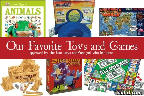 Children's Gift Guide: Small Wonders 2 Children happily playing with a colorful allowance game, learning about money management