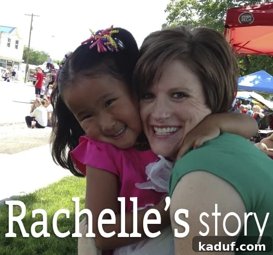 The Rachelle Narrative 2 A woman hugging a little girl.