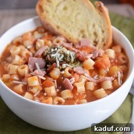 Heartwarming Winter Minestrone with Golden Garlic Bruschetta 4 Winter Minestrone Soup with Garlic Bruschetta