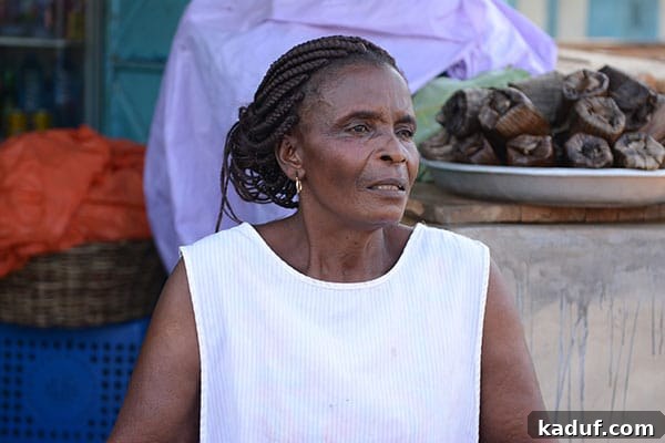 Answering Africa's Call 16 Gladys, a successful Ghanaian entrepreneur, reflecting