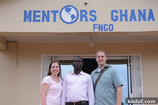 Answering Africa's Call 19 Enyonam Mensah-Dotsey, leader of Mentors Ghana