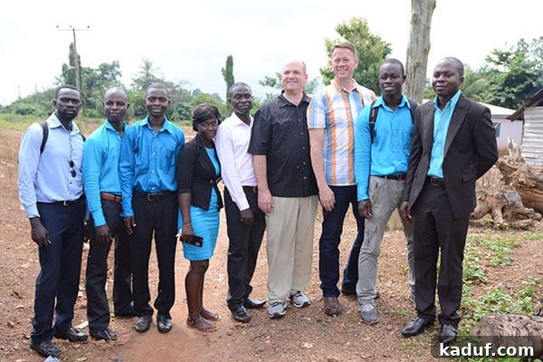 Answering Africa's Call 5 Mentors International staff smiling in Ghana