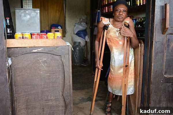 Answering Africa's Call 9 Naomi, a resilient Mentors International client, smiling