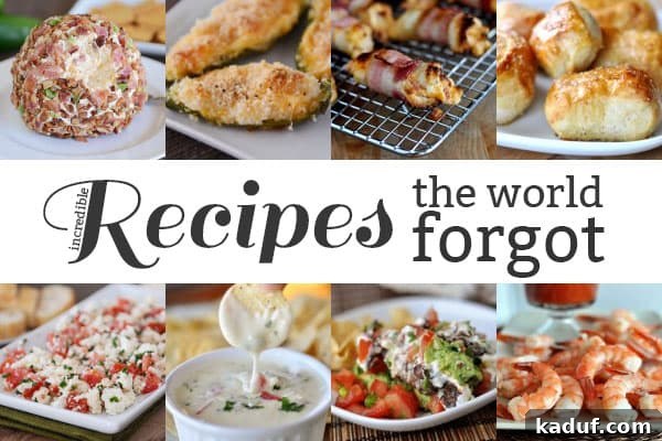 Our Top Appetizers of 2016 2 A vibrant platter of assorted appetizers, including dips, skewers, and small bites, perfect for a party