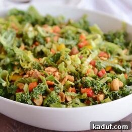 Honey Garlic Thai Chop 7 Chopped Thai Salad with Honey Garlic Dressing