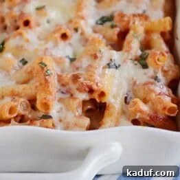 Hearty Make-Ahead Cheesy Baked Ziti 7 Cheesy Baked Ziti