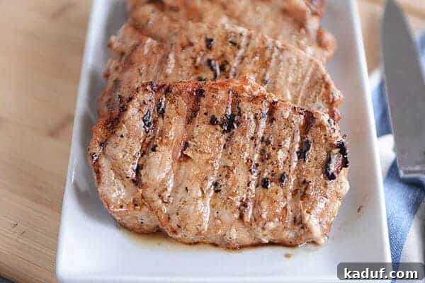 Tender Grilled Pork Chops - Simple Dinner Recipe