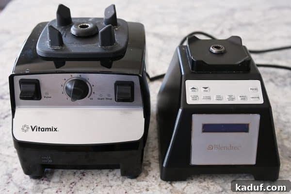 Blendtec vs Vitamix: User interface and controls