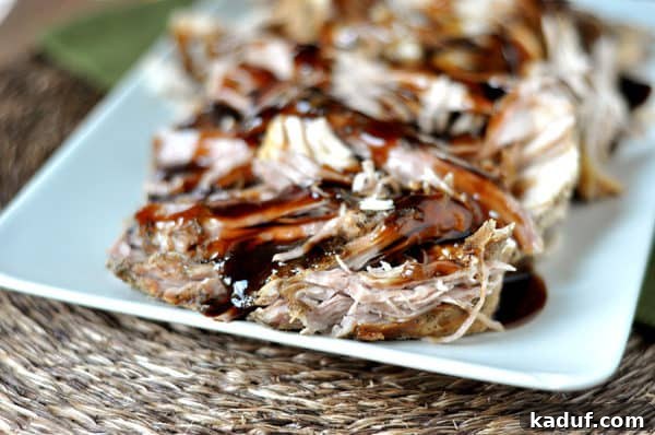 Sweet Balsamic Glazed Pork Loin