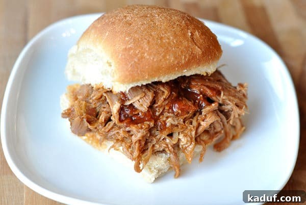 BBQ Pulled Pork Sandwiches