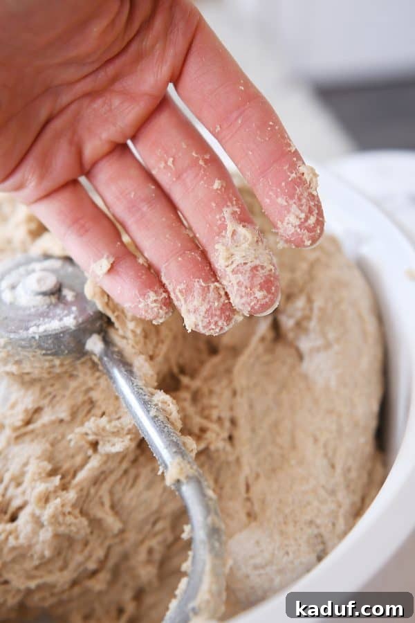 Mastering Yeast Baking: Modern Techniques 9 sticky fingers after testing bread dough