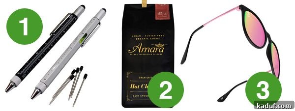 Multi-functional Pen Tool and gourmet hot chocolate