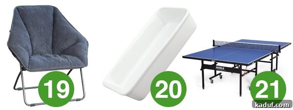Mel's Holiday Gift Guide For Him Her And Beyond 9 Comfy Folding Dish Chair and Favorite Pan