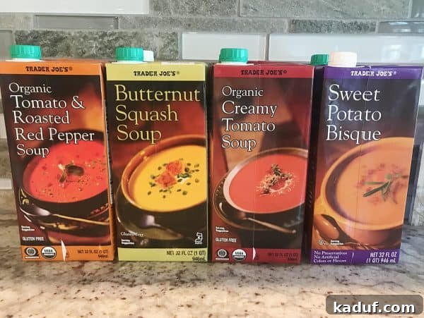 Weekly Wind Down 4 Trader Joe's boxed soups