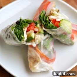 How to Make Fresh Vietnamese Spring Rolls 5 Delicious Vietnamese Spring Rolls with dipping sauce.