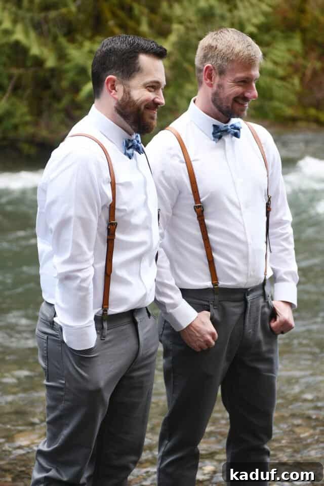 Friday Focus Favorite Finds and Fresh Updates 10 A wedding couple embracing outdoors with natural scenery.