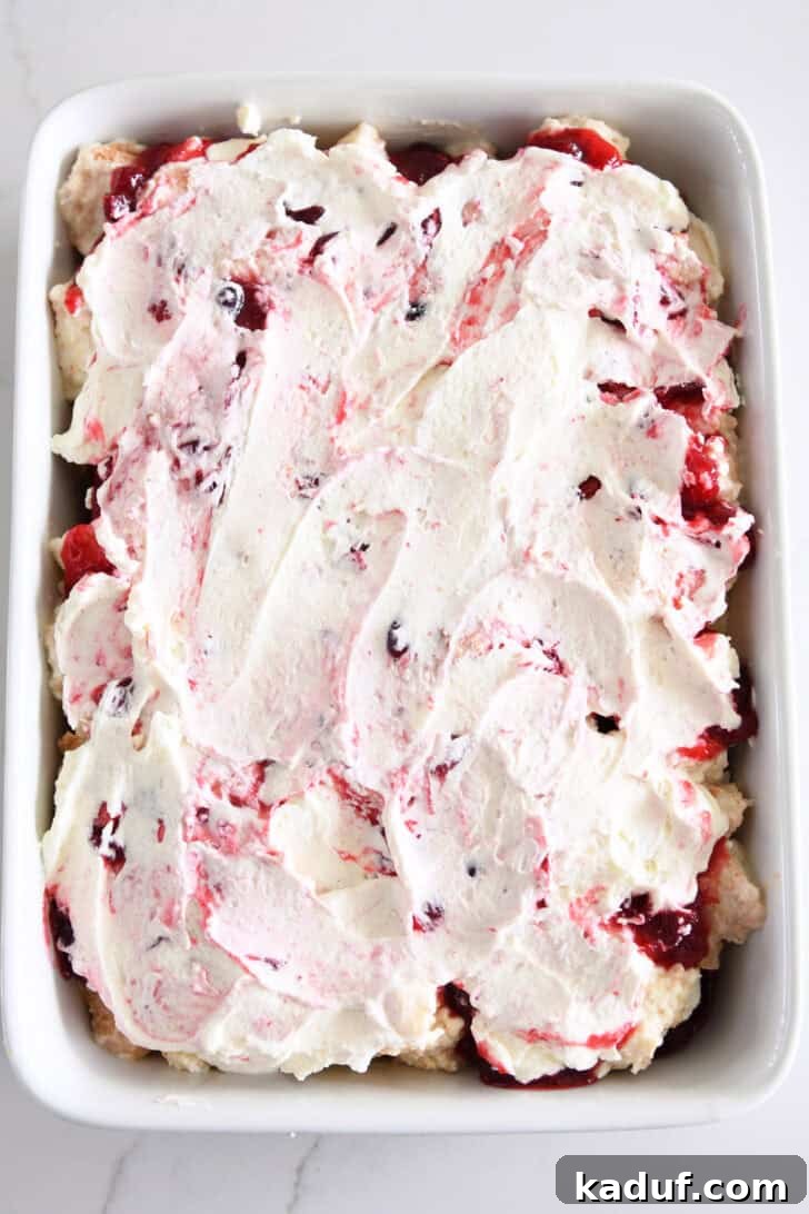 Divine Cranberry Citrus Angel Food Cake 12 Finished Layered Dessert