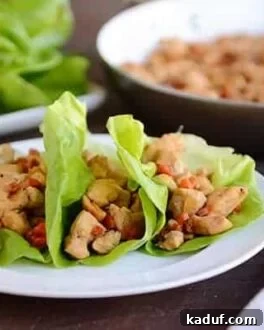 Quick & Easy: 15+ Light Meals Ready in 30 Minutes 22 Cashew Chicken Lettuce Wraps