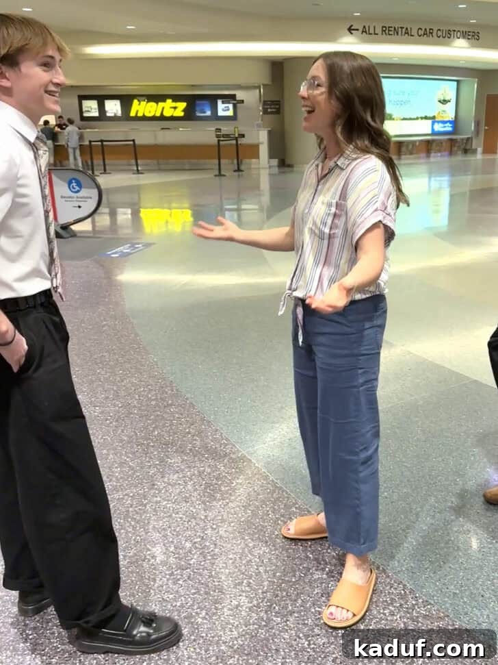 Midsummer Survival: Practical Tips to Stay Cool 2 Walker at the airport